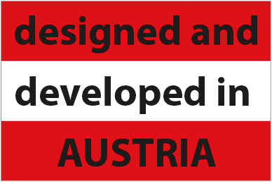 Designed and Developed in Austria