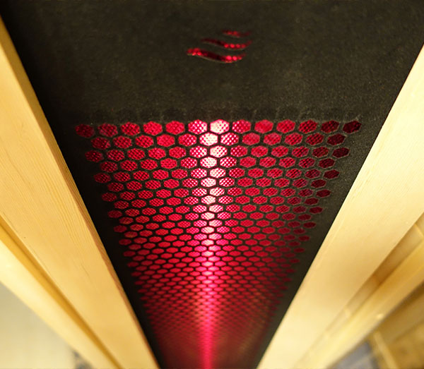 Radiateur à spectre complet VSS installé