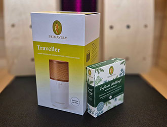Aromavernebler Waldduft Set