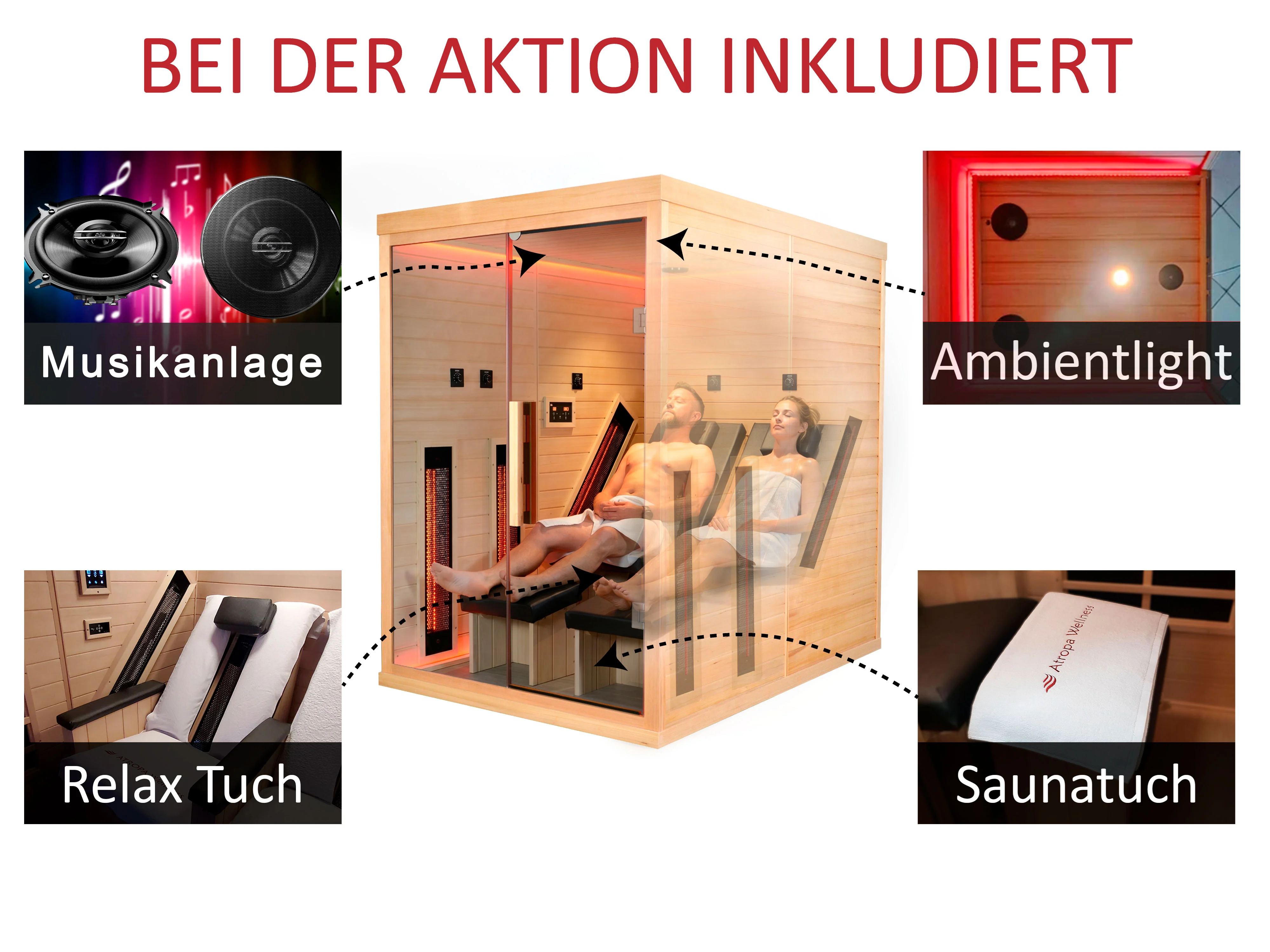 im Wellnesspaket inkludiert