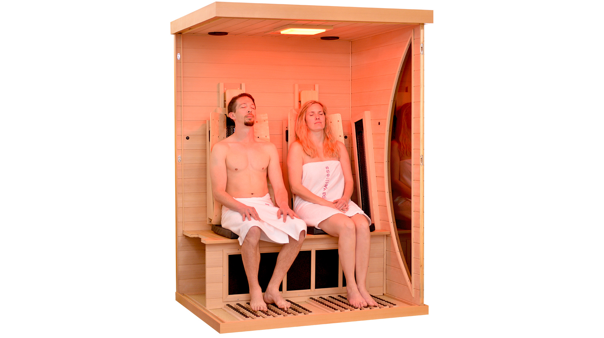 Durchsicht der gesamten Infrarotkabine