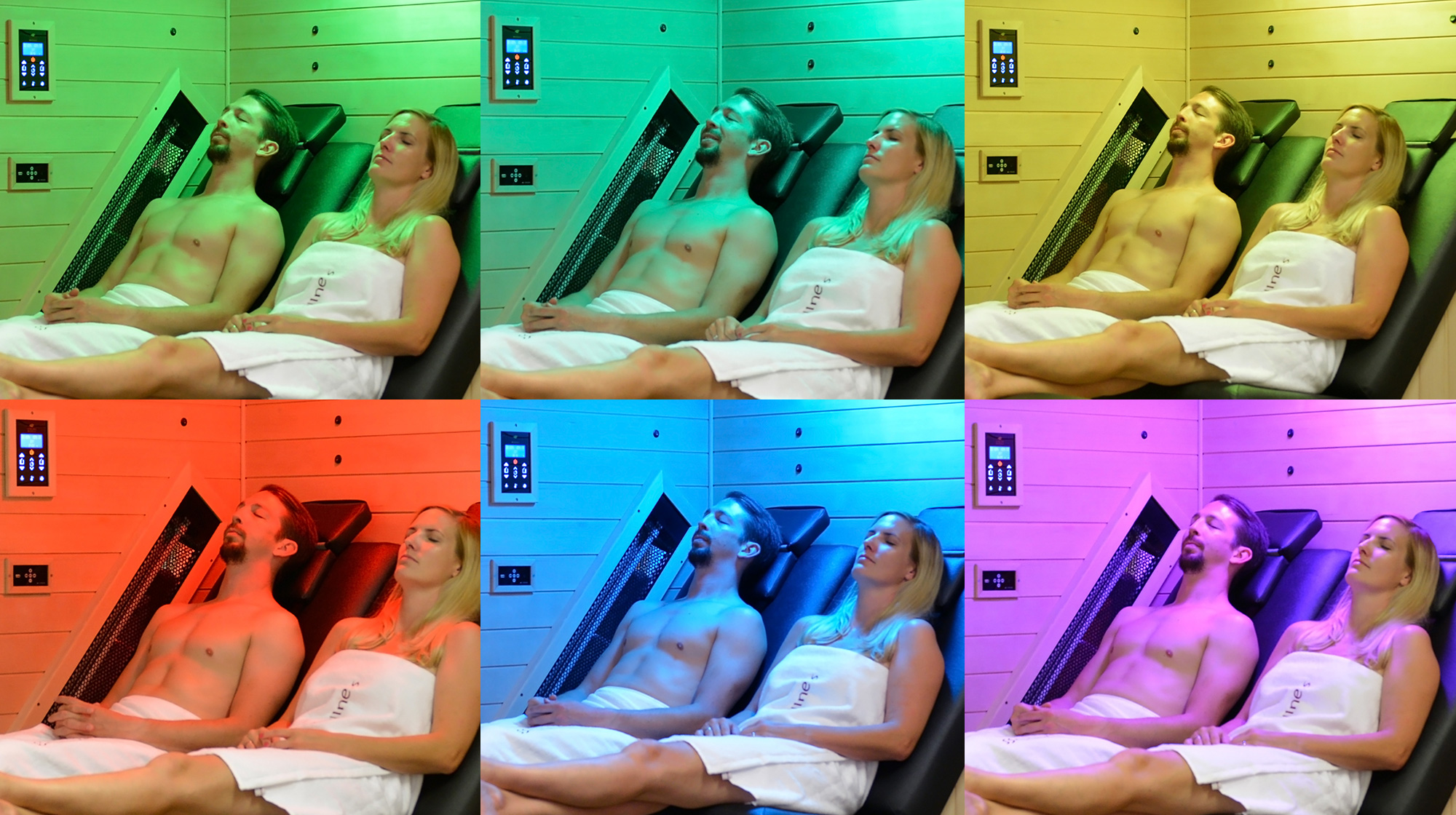 Modernes LED Farblicht Paneel