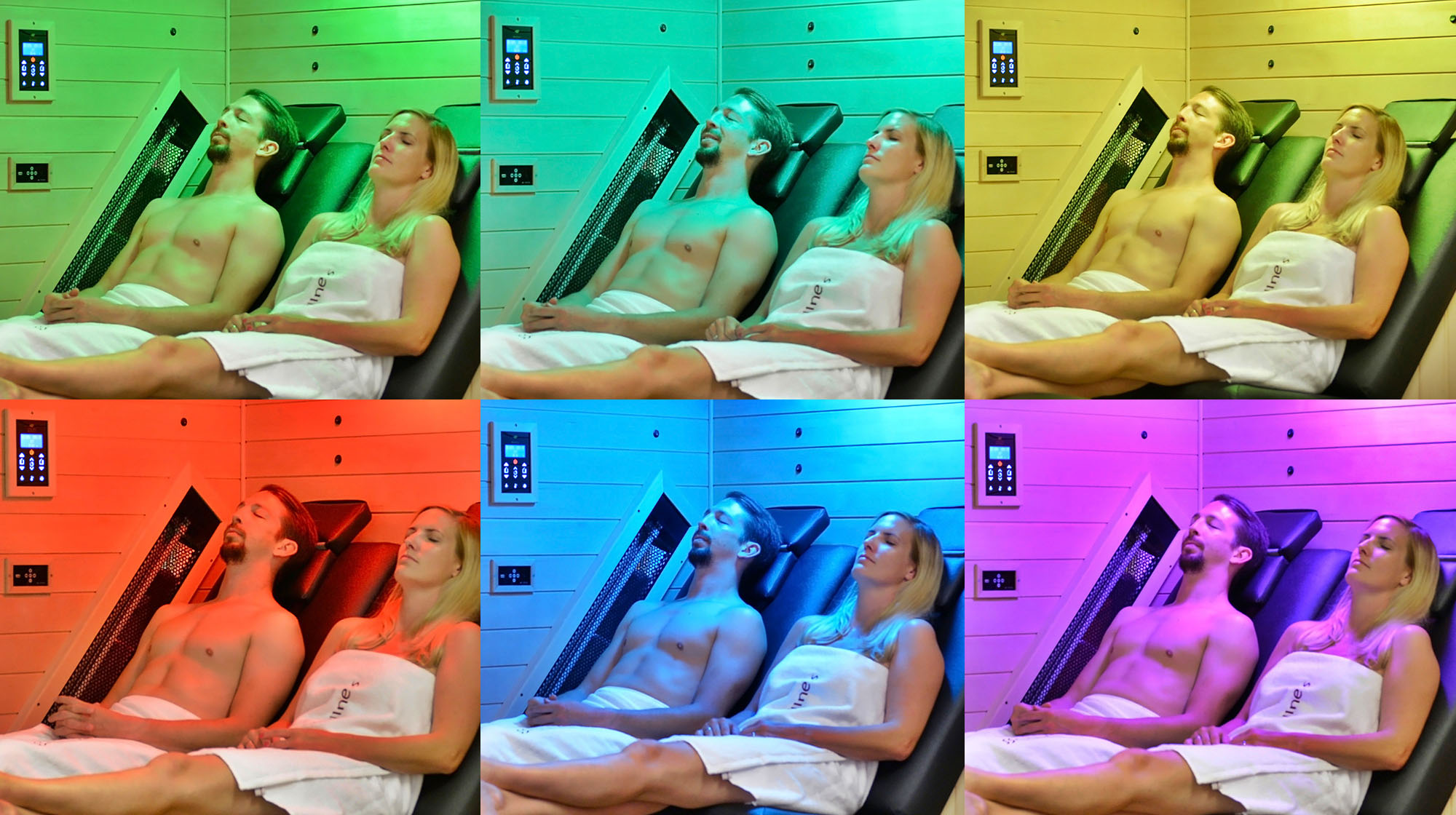 Modernes LED Farblicht Paneel