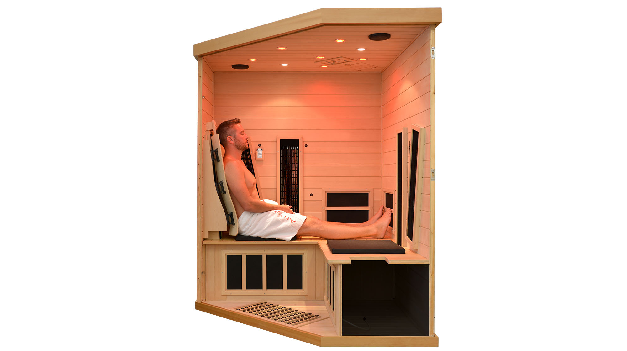 Innenansicht mit Person