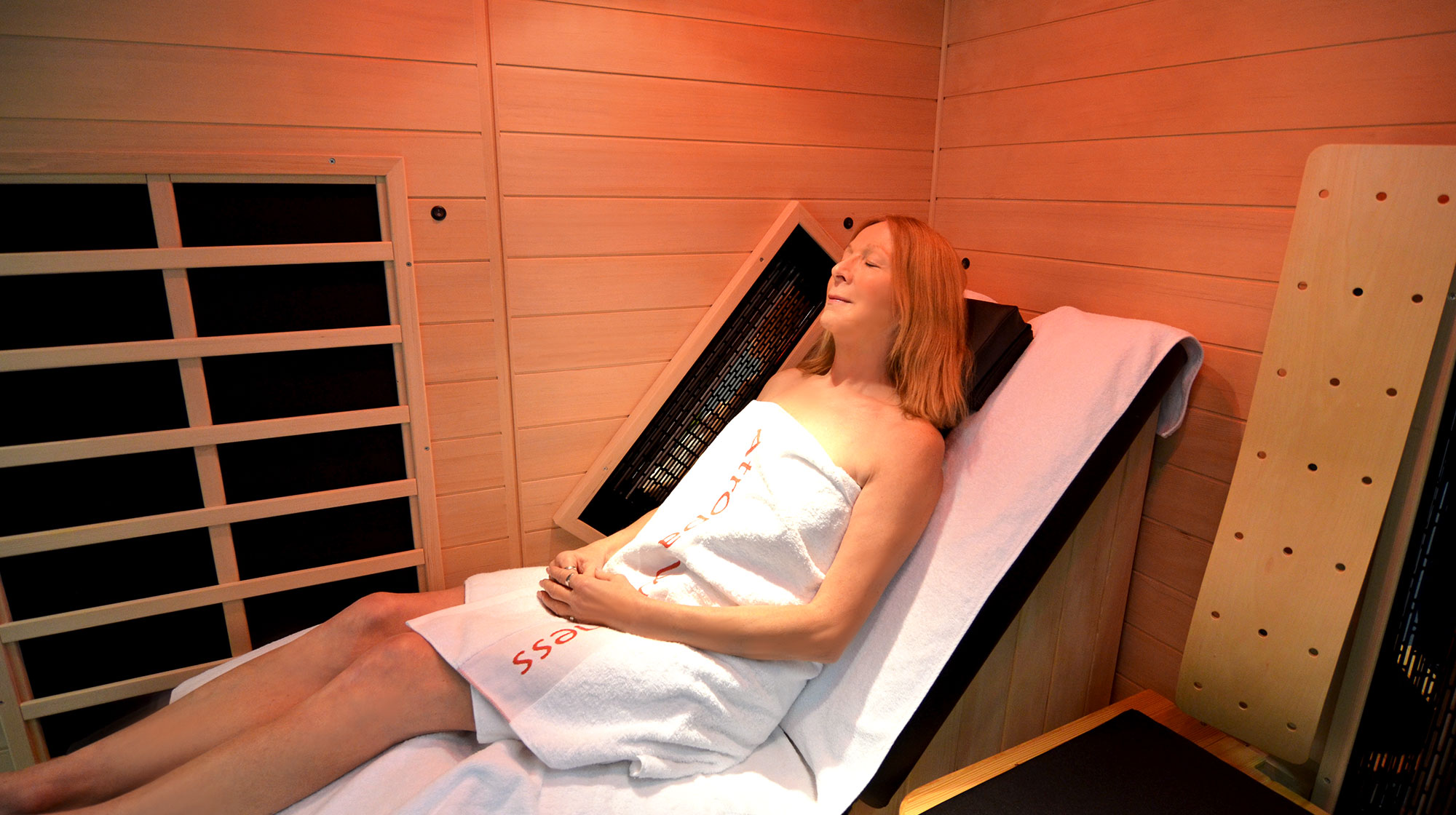 Innenansicht mit Person